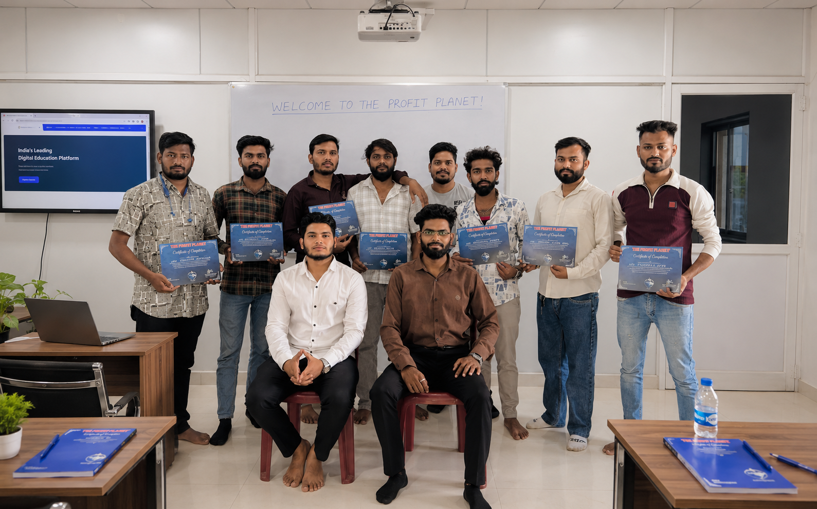 Bilaspur Center — Trading Mastery batch completion